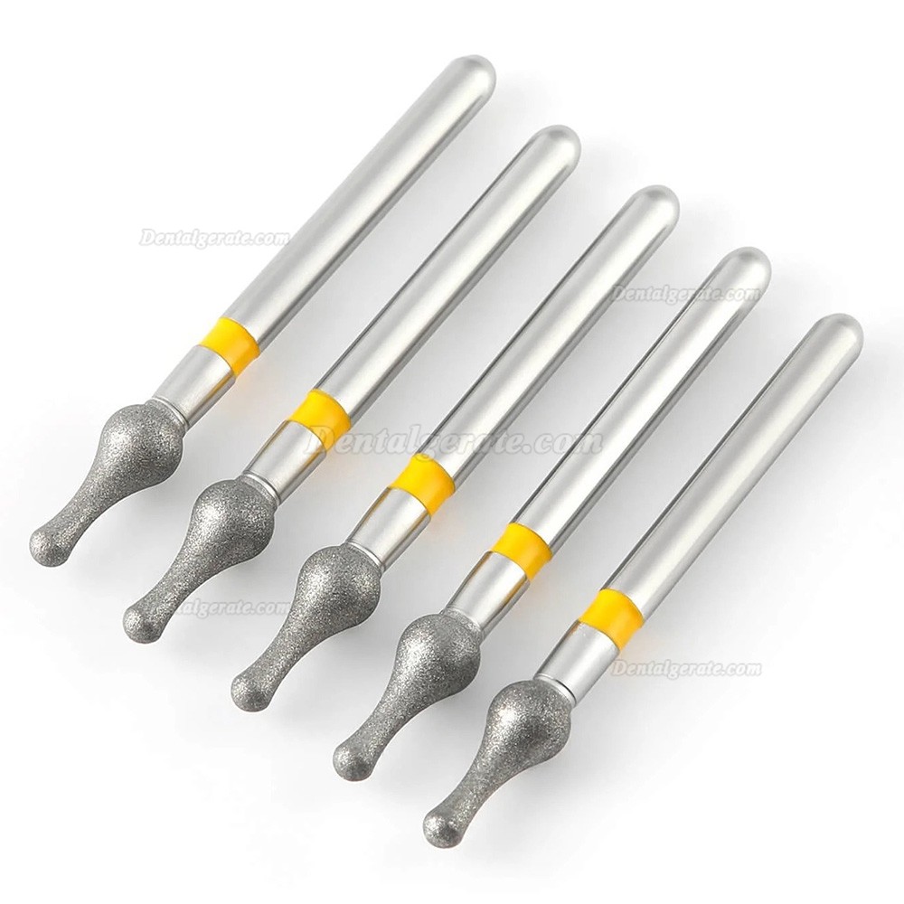 5 St&uuml;ck/Kasten Dental-Diamantbohrer (K&ouml;rnung fein/extra fein/mittel)